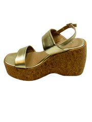 ANNA Wedge in Gold
