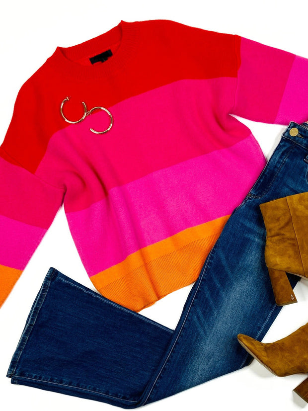 The Chandler Colorblock Sweater