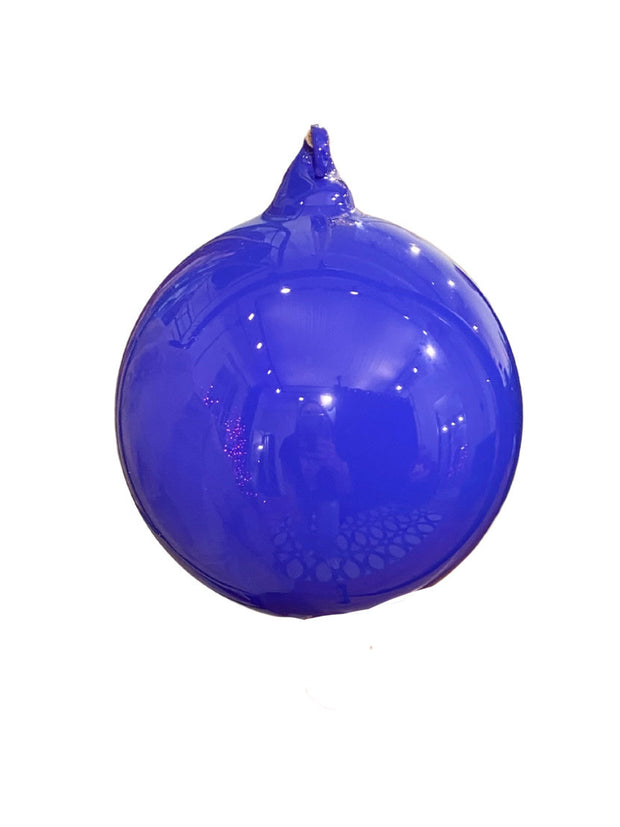 Glitterville Sugar Plum Ball Ornament in Ultra Violet