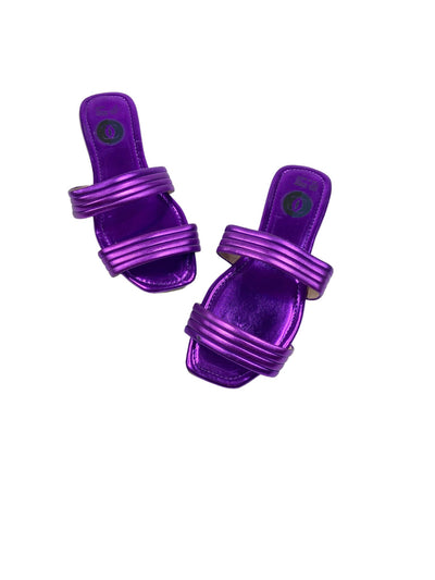 The Cabo Sandal in Purple