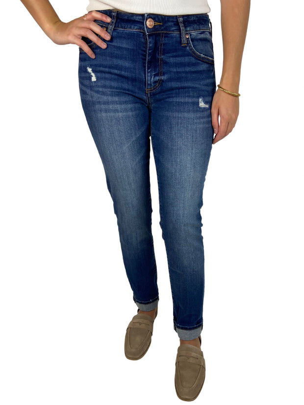 KUT from the Kloth Catherine Boyfriend Jean in Potential Wash