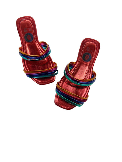 The Playa Sandal in Red