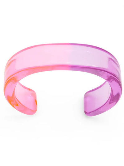 Jessica Cuff Bracelet in Pink