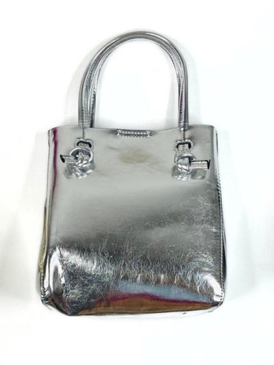 Erika Metallic Bag in Silver