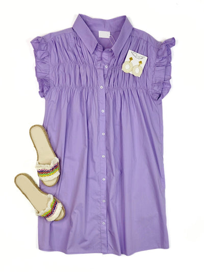 Ashton Dress in Lavender