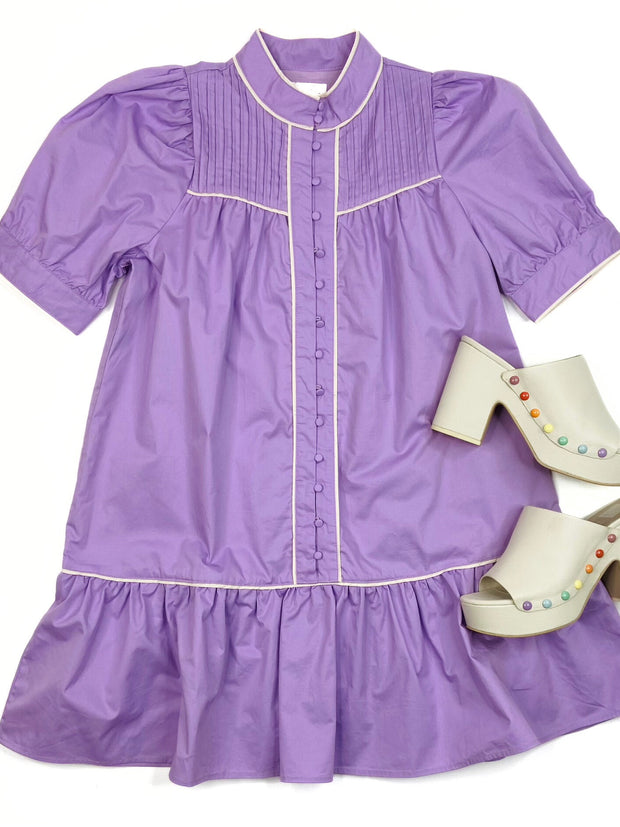 The Warren Dress in Lavender