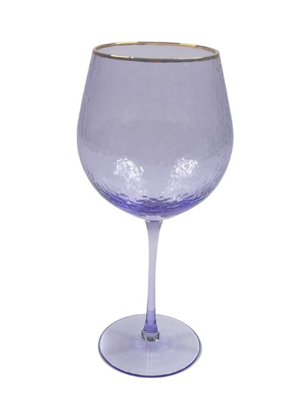 Wine Glass in Purple