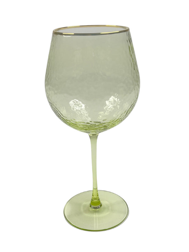 Wine Glass in Lime
