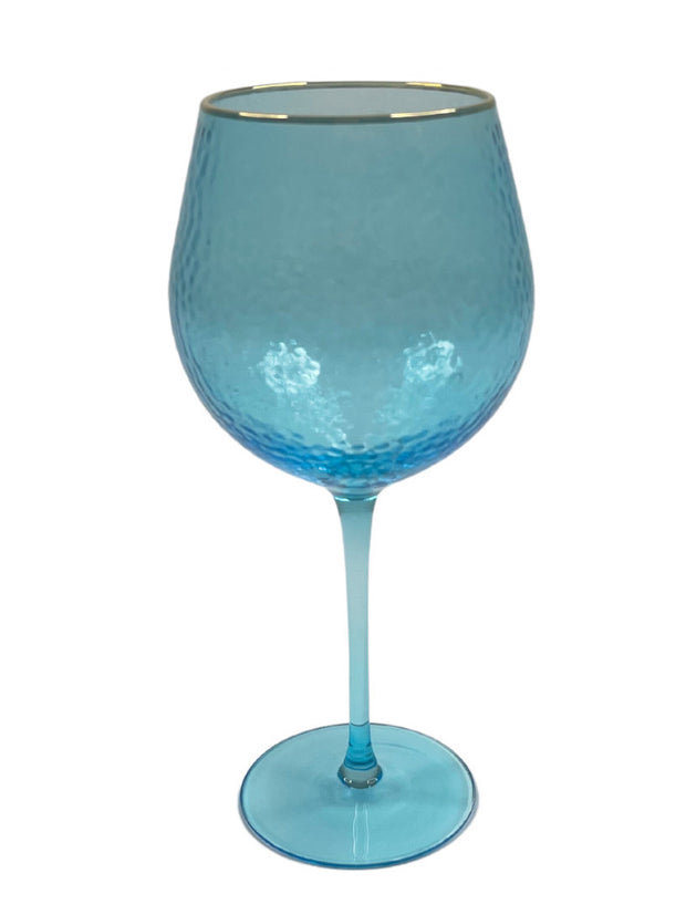 Wine Glass in Blue
