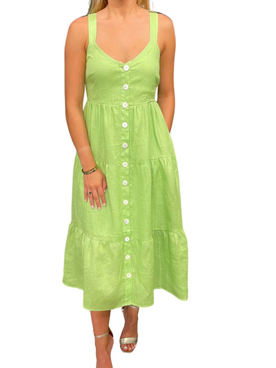 The Annie Dress in Green