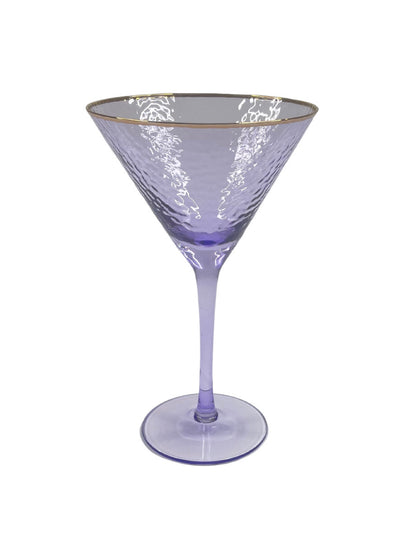 Martini Glass in Purple