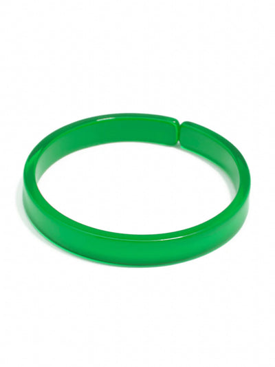 Resin Bangle Bracelet-Green